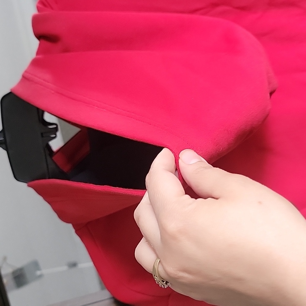 Polo by Ralph Lauren Men's Red and Navy Hoodie - Picture 5 of 7